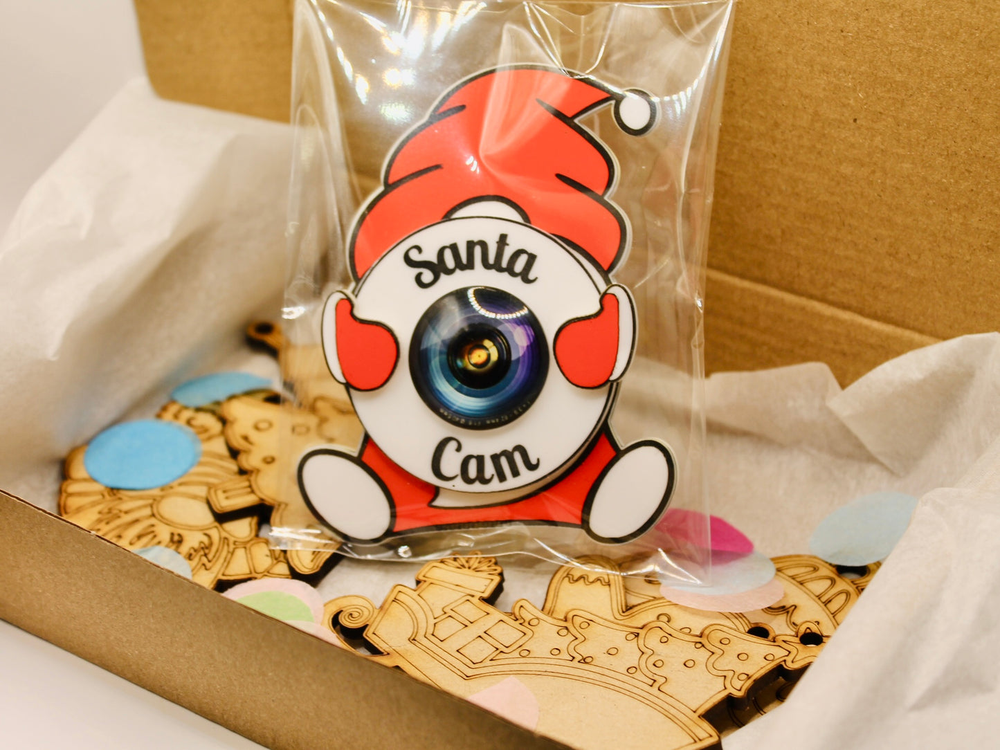 Ho Ho Home Surveillance Santa Cam Gift Set